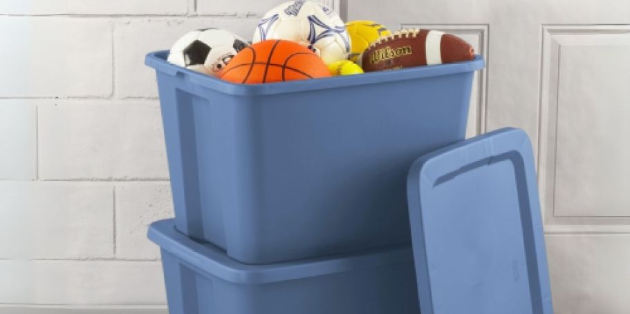 Sterilite 18-Quart Storage Box 8-Pack Just $37.96 Shipped on Walmart.com—Only $4.75 Each!