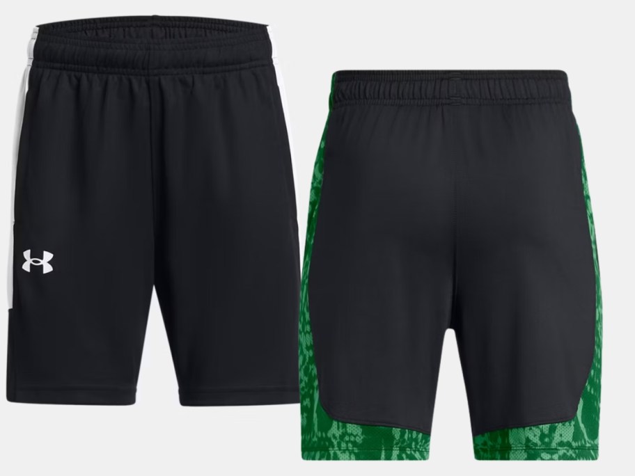 2 pairs of kids Under Armour shorts