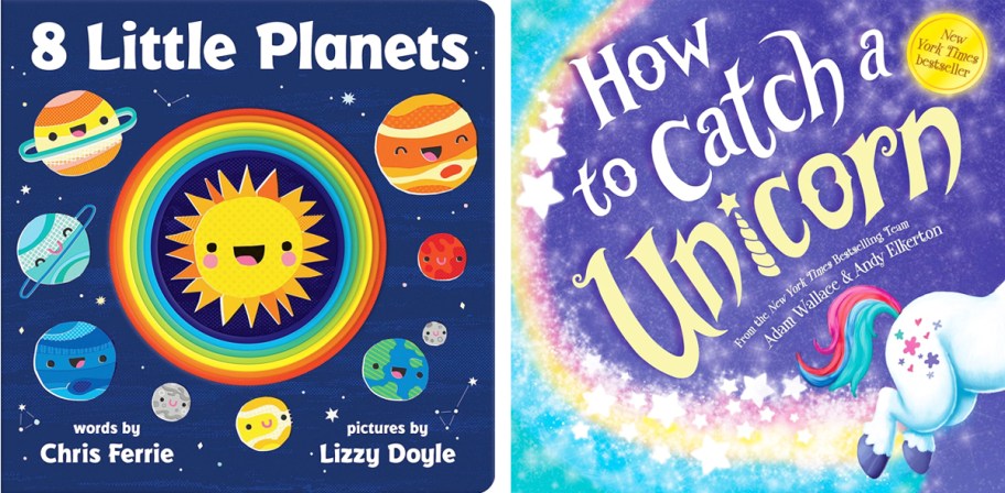 8 Little Planets and How to Catch a Unicorn books