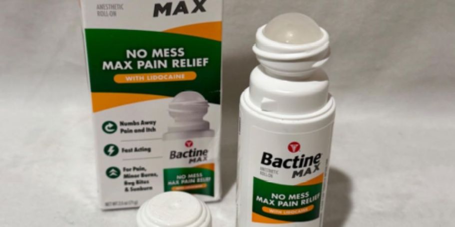 Bactine Max First Aid Roller Just $2.51 Shipped for Amazon Prime Members (Regularly $10)