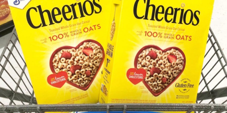 TWO Boxes of Cheerios Cereal Just $2.57 Shipped on Amazon (Only $1.29 Each)