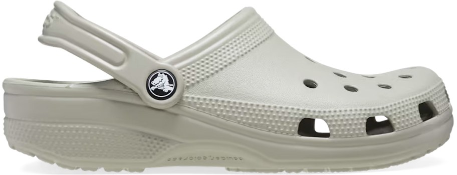 grey crocs clog