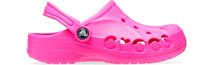 pink toddler crocs clog