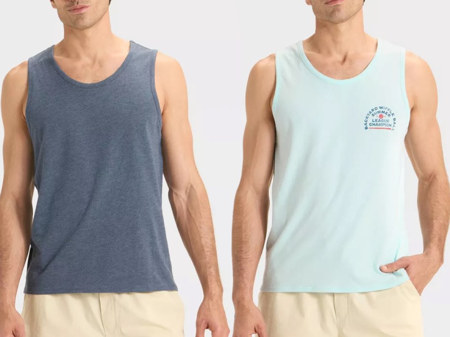 Goodfellow & Co Men's Tank Top and Every Wear Short Sleeve T-Shirt