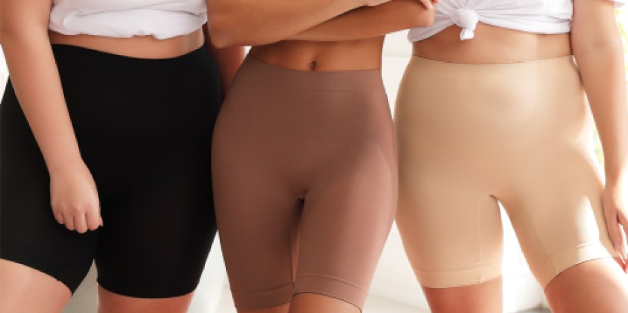 Women’s Slip Shorts 3-Pack Only $14.99 on Amazon (Skip the Summer Chafe!)