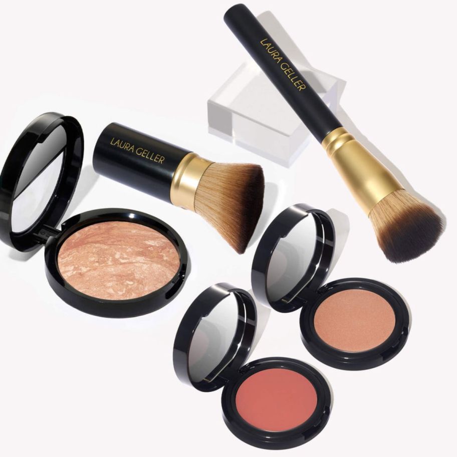 5 piece kit with laura gellar makeup 