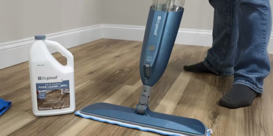 WOW! Lifeproof Microfiber Spray Mop Only $4.97 on HomeDepot.com (Will Sell Out)