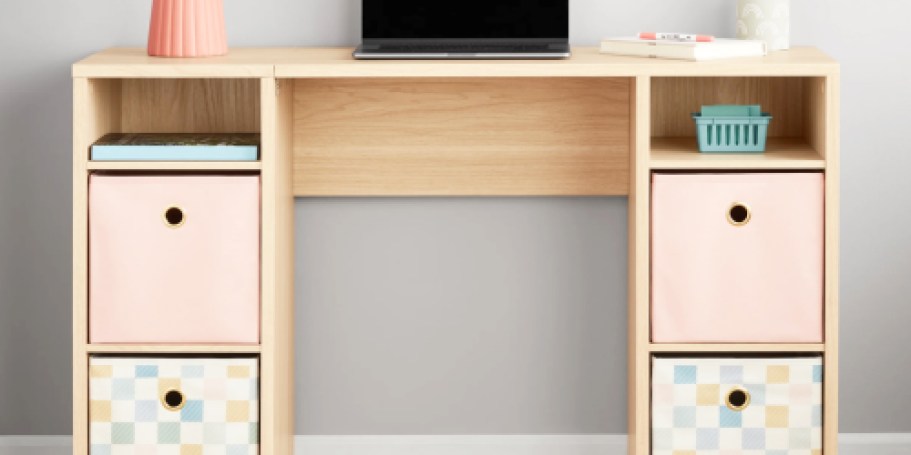 Mainstays Storage Cube Desk Only $39 Shipped on Walmart.com (Reg. $64) + More