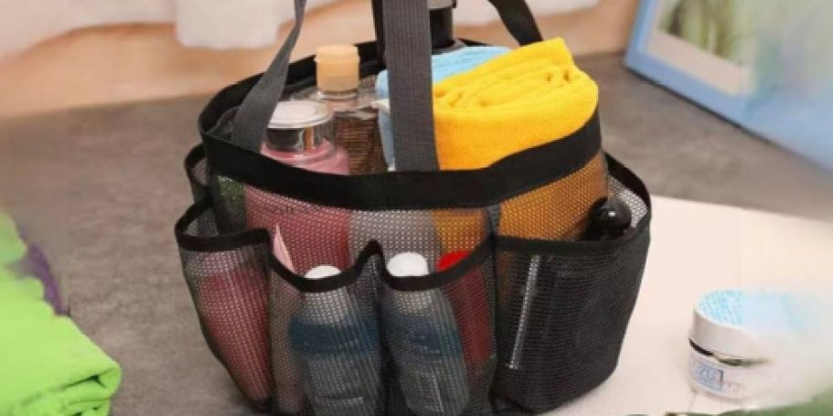 Mesh Shower Caddy Just $4.99 on Amazon (Reg $14) | Perfect for College Students