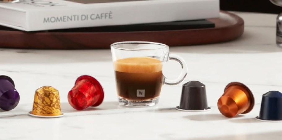 Nespresso Pods 50-Count Packs Only $30.60 Shipped for Amazon Prime Members
