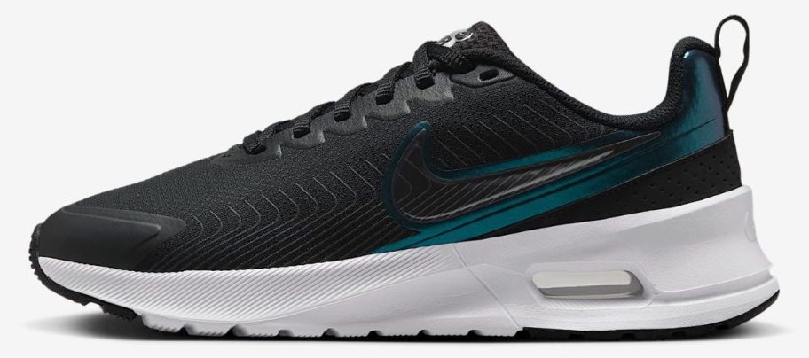 Nike Air Max Nuaxis Women's Shoes in black and green