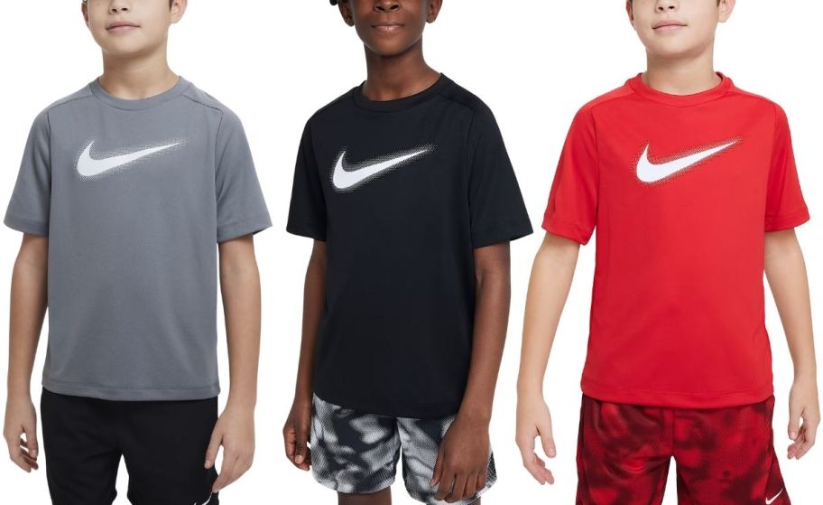 3 boys in tees