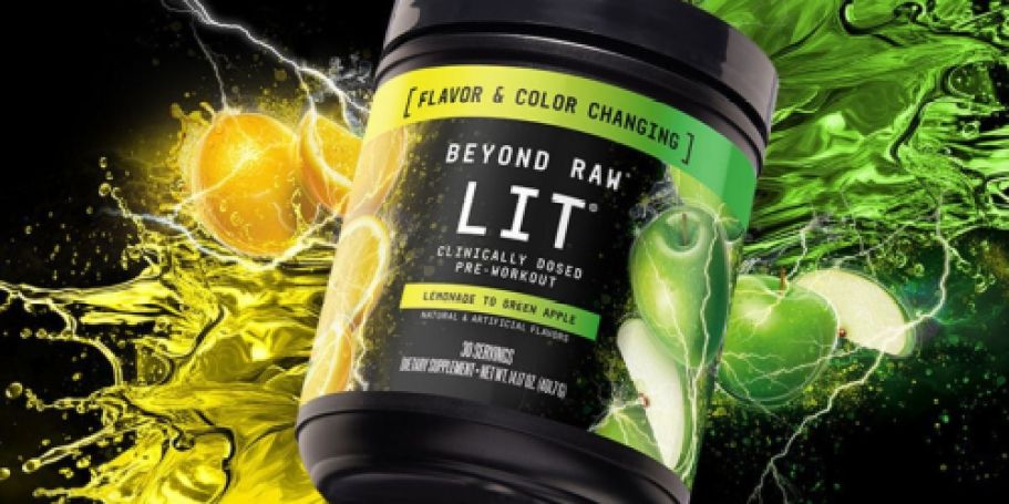 BOGO 50% Off New Beyond Raw LIT Pre-Workout on GNC.com – Limited Edition Flavor!