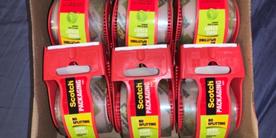 Scotch Packing Tape 6-Pack Only $9.83 Shipped on Amazon
