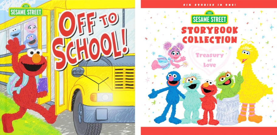 two Sesame Street board books