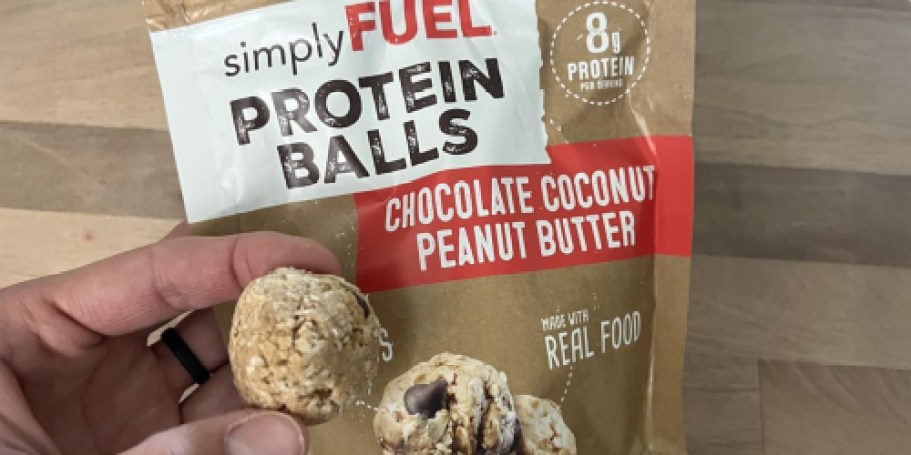 SimplyFuel Protein Balls Only $4.77 Each After Cash Back at Walmart (Reg. $10)