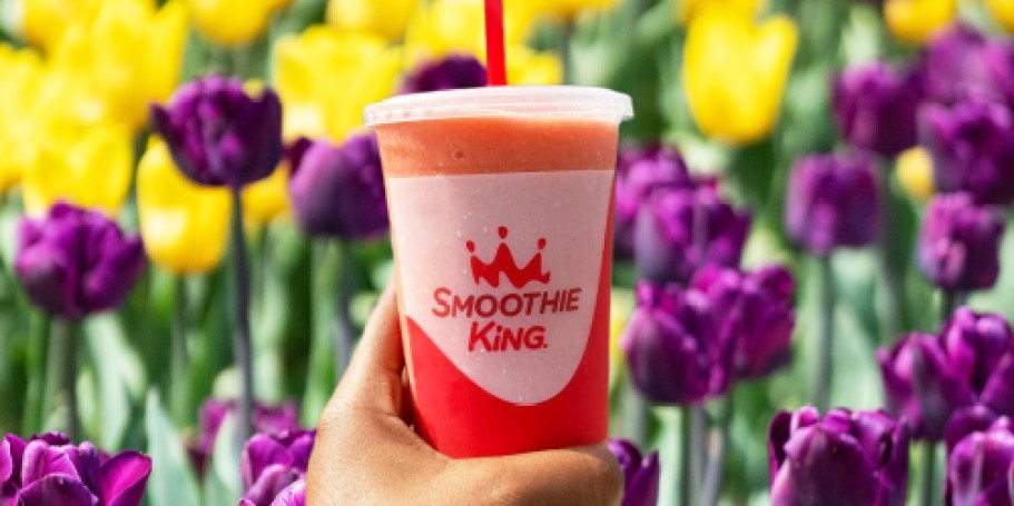 FREE Smoothie King Hydration Berry Smoothie – No Purchase Needed!