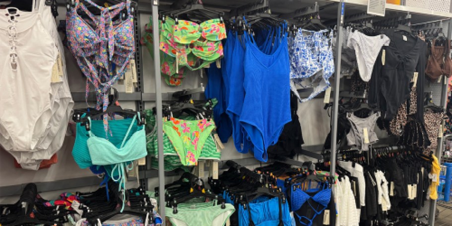 Walmart Swimwear Clearance = $2 Women’s Separates, $5 Bluey Trunks & More