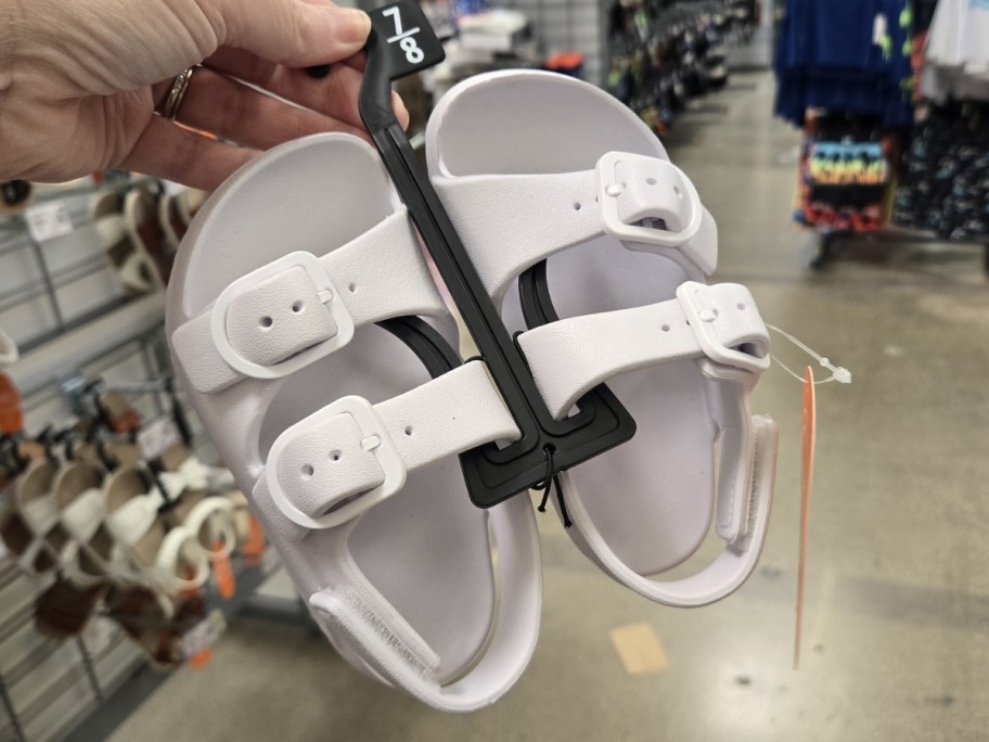 wonder nation kids buckle sandals in walmart