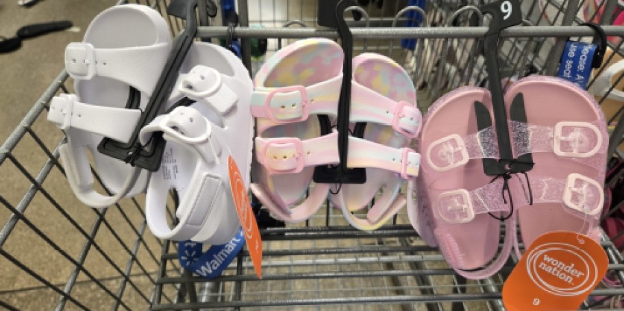 TWO Pairs of Kids Sandals Just $12 at Walmart – So Many Cute Styles!