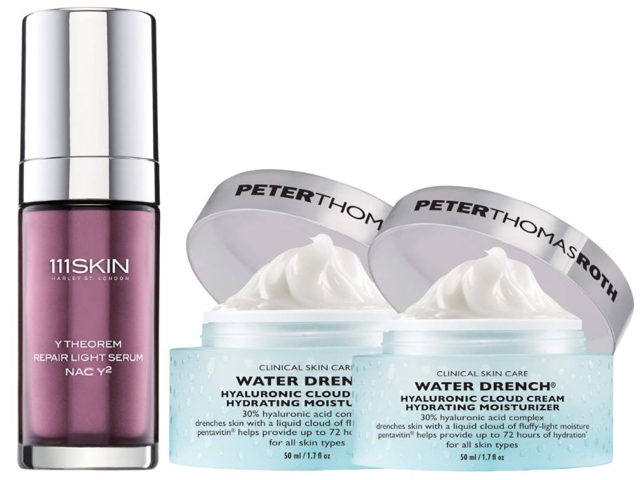 111Skin and Peter Thomas Roth beauty products
