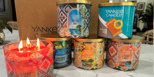 Yankee Candle 3-Wick Candles Just $6.40 (Regularly $25)