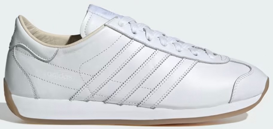 white adidas shoe