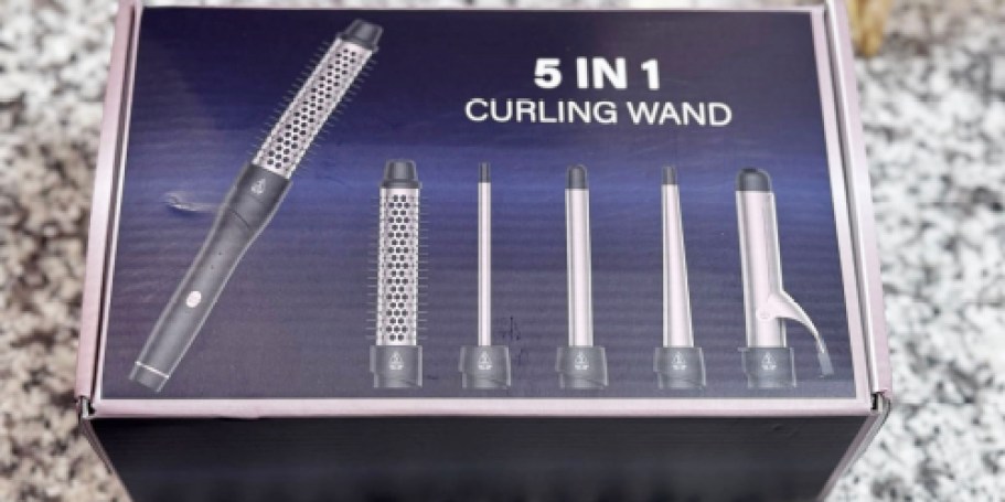 Curling Iron 5-in-1 Set Only $33.65 Shipped on Amazon