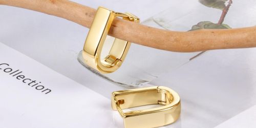 14K Gold-Plated Earring Sets from $4.79 on Amazon