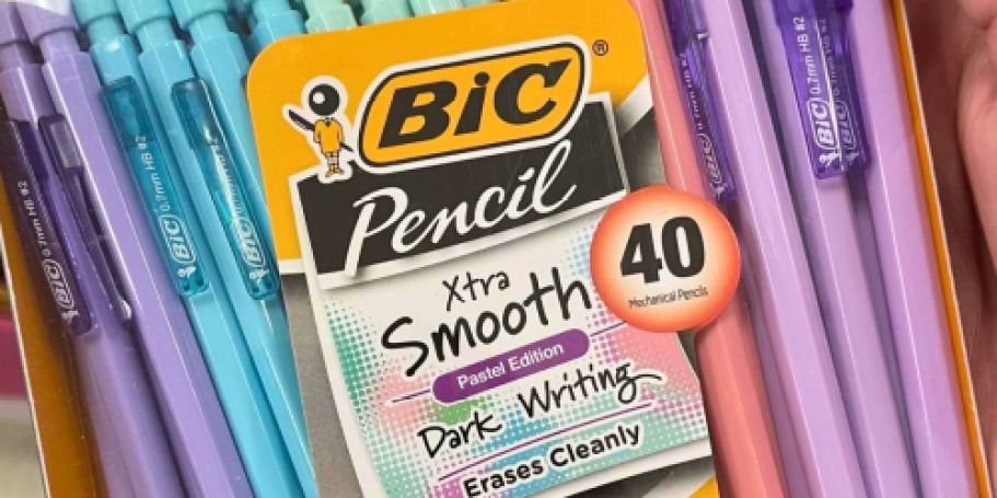 BIC Mechanical Pencils 40-Count Just $4 Shipped on Amazon