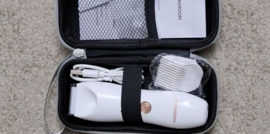 Rechargeable Electric Bikini Trimmer Only $9.99 on Amazon (Great for Wet OR Dry Skin)