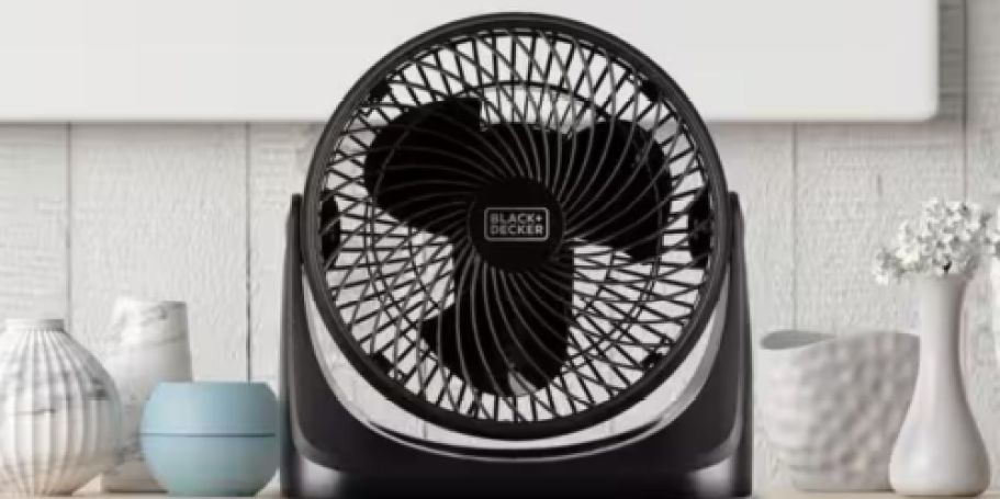 Beat the Heat Wave: Black+Decker Fan Only $11.84 Shipped on HomeDepot.com