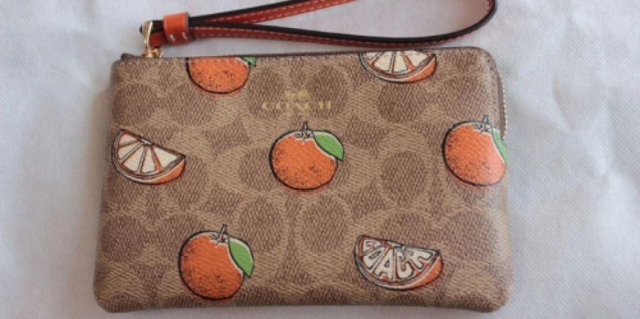 Coach Wristlets from $26 Shipped (Reg. $88) – Cute Colors & Prints!
