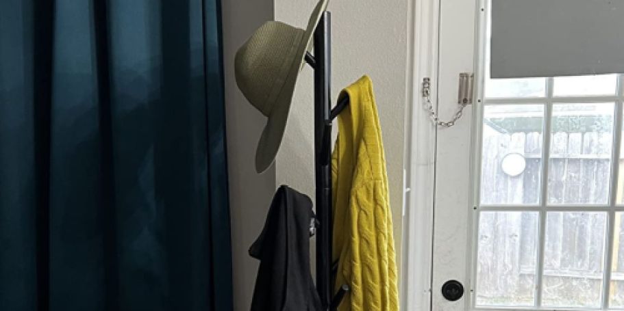 Wooden Coat Rack Only $13.49 on Amazon (Reg. $27)