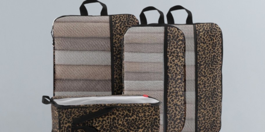 50% Off Amazon Packing Cubes | 4-Piece Set from $12.49