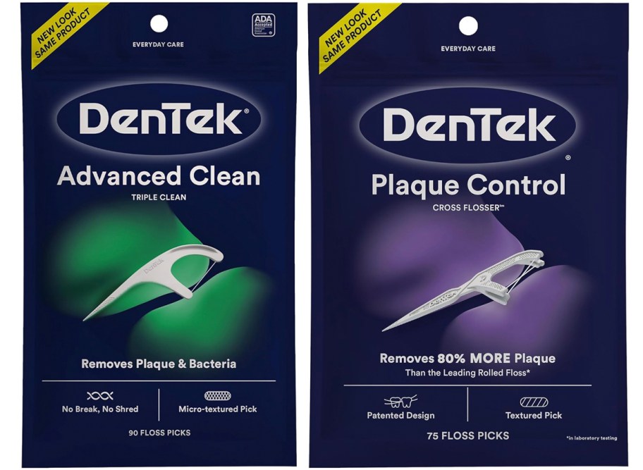 dentek flossers bags 