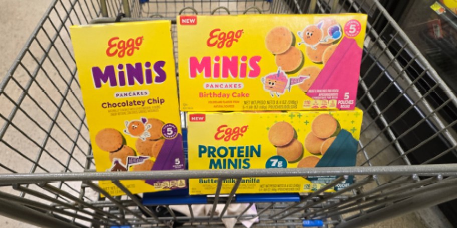 Eggo Just Dropped 2 New Mini Pancake Flavors — And They’re Too Cute to Skip!