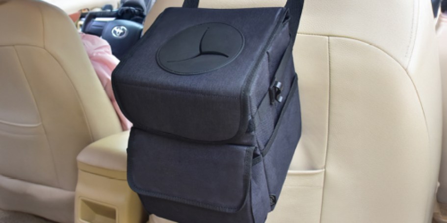 Leakproof Car Trash Can Only $6.99 on Amazon