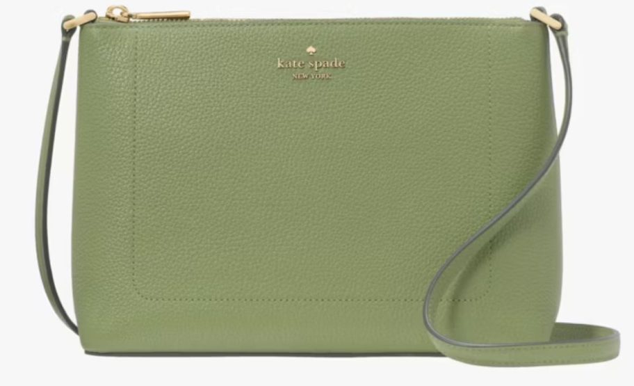 green Kate Spade Leila Medium Crossbody