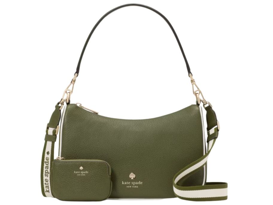 green Kate Spade Emma Medium Shoulder Bag