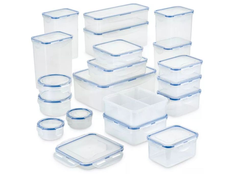 Lock n Lock 38-Piece Easy Essentials Food Storage Container Set