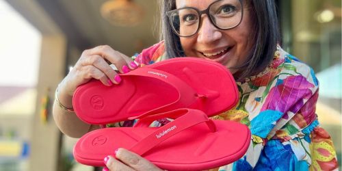 Up to 55% Off lululemon Shoes + Free Shipping | Flip-Flops Just $29 Shipped