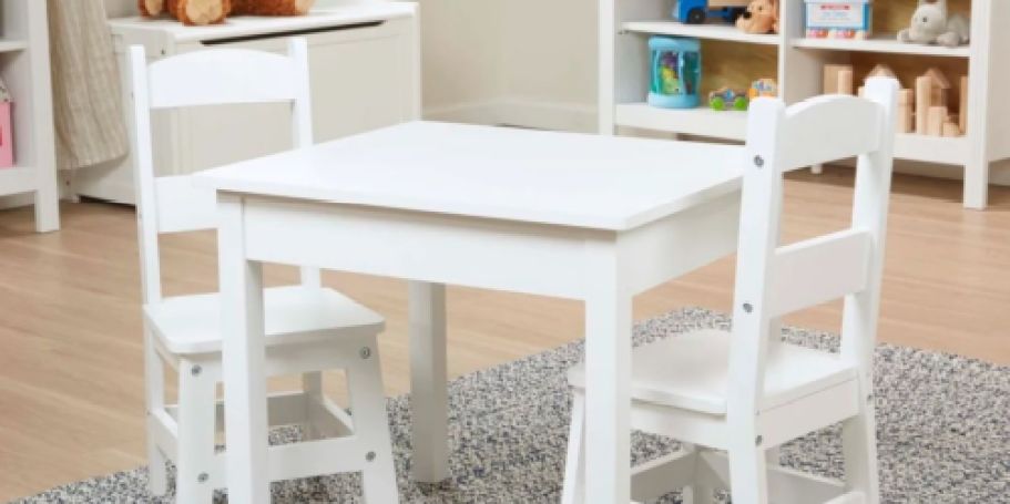 Save OVER $130 on This Melissa & Doug Kids Table & Chairs Set