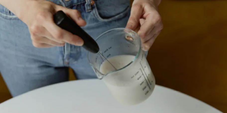Milk Frother Under $9 Shipped for Prime Members (+ 7 Genius Uses You’ve Probably Never Tried!)