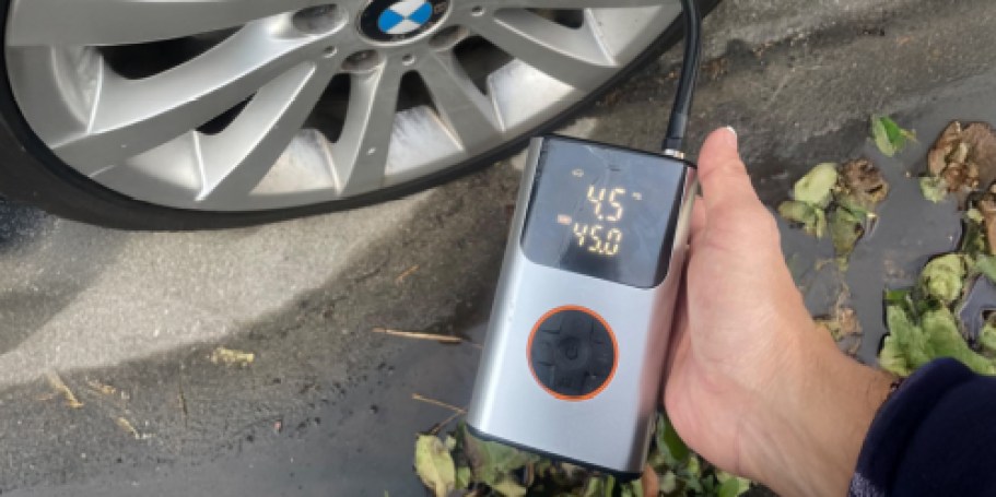 Portable Air Compressor Only $11.99 Shipped for Prime Members (Reg. $40)