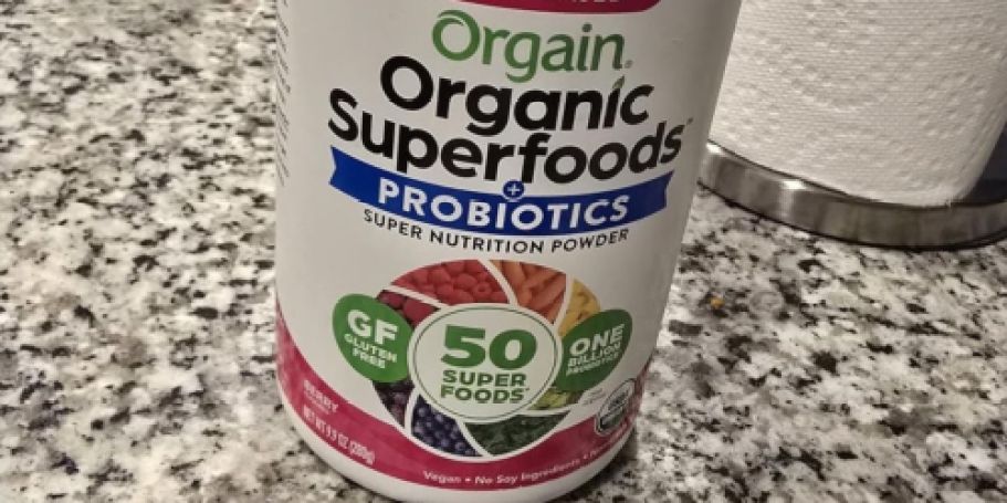 Orgain Organic Greens Powder Only $8 Shipped on Amazon (Reg. $28)