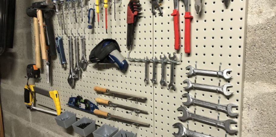 Amazon Basics Pegboard 48-Piece Kit Only $34 (Reg. $47)