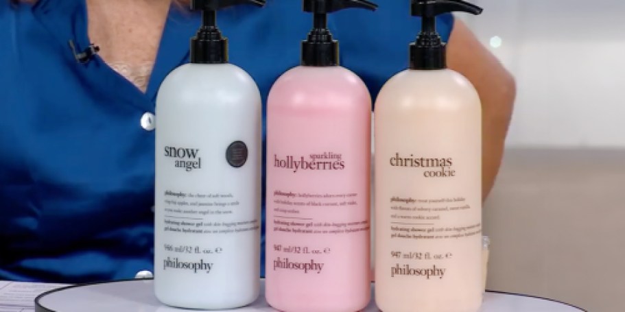 Philosophy Enchanted Holiday Shower Gel 3-Piece Set from $39.98 Shipped ($13 Per Bottle!)
