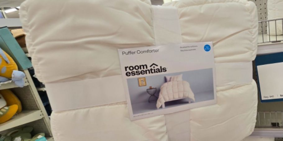 Room Essentials Microfiber Comforter Just $16 on Target.com