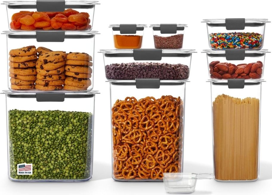 rubbermaid pantry food storage containers